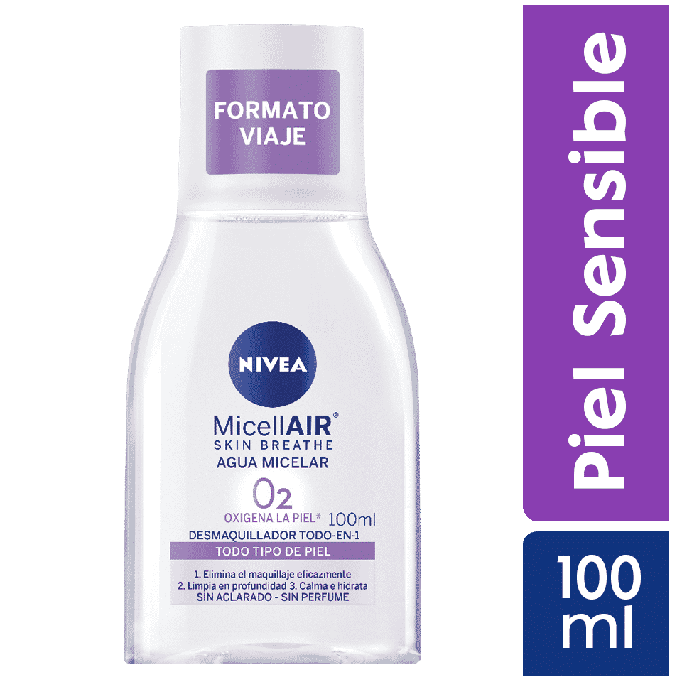 Loción Micelar NIVEA Piel Sensible Frasco 100ml - Imagen 2