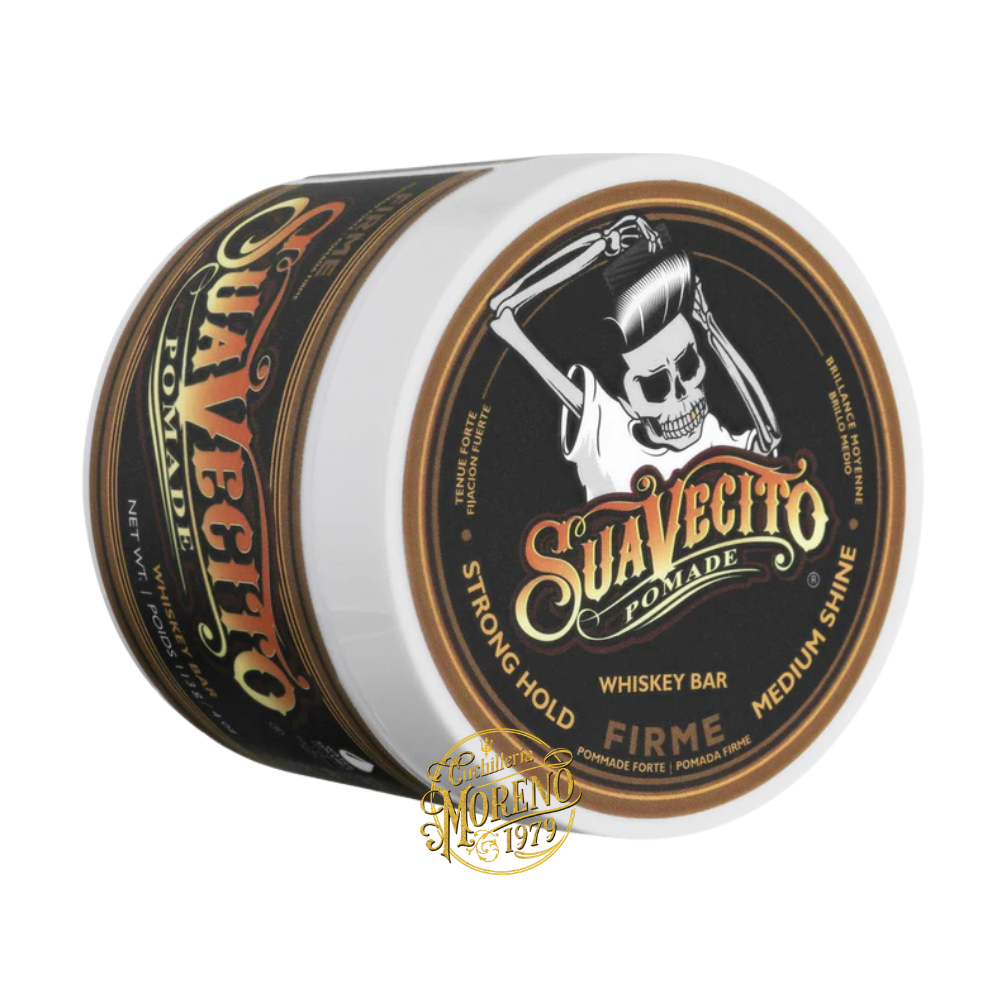 Pomada Cabello SUAVECITO WHISKEY BAR FIRME STRONG 113g - Imagen 2